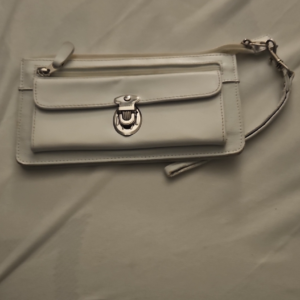 Elegant White Clutch Bag